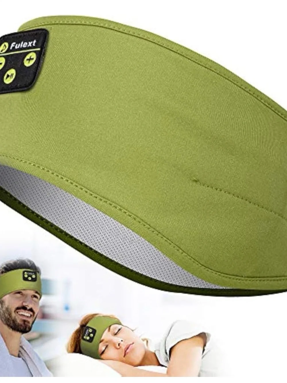 This Fulext sleep headband includes integrated Bluetooth speakers